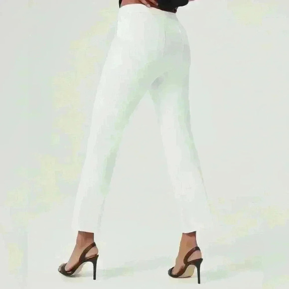 NWT Spanx On The Go Kick Flare Classic White Pant Item# 2U - Picture 2 of 16